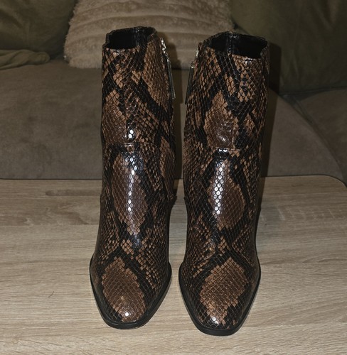 Zara woman brown snakeskin - brown,