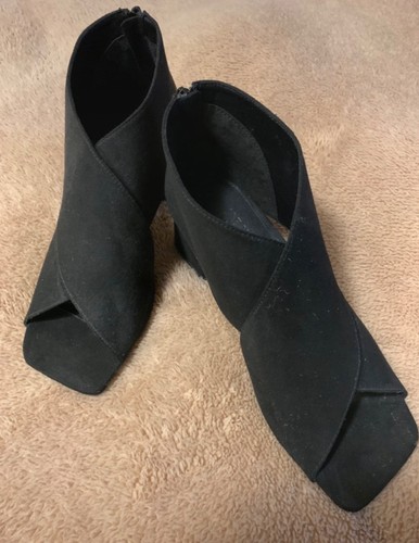 New next black shoes - new,