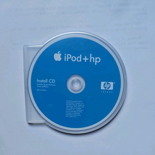 Ipod install cd - +,
