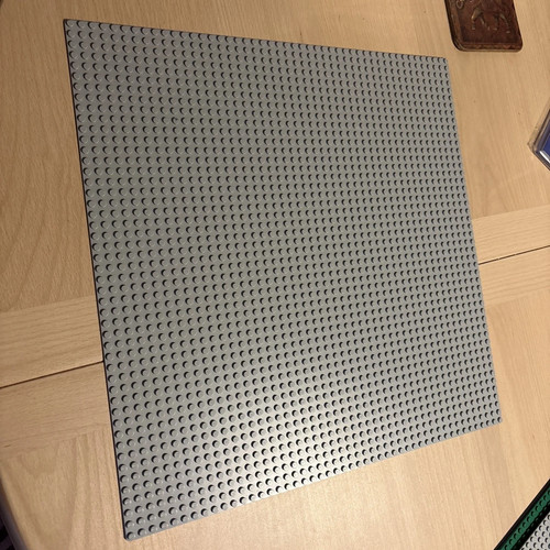 Lego base board grey - base, new