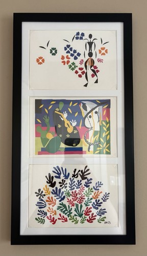 Matisse prints framed matted - prints,