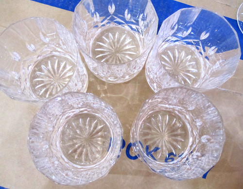 Set beautiful crystal - set,