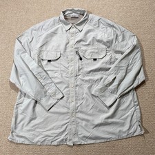 Vintage Africa Safari Shirt Mens XXL 2xl Beige Adventure Wear Conservation 90s