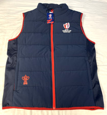 Rugby World Cup France 2023 Padded Gilet Navy 2XL Official Merchandise New Tags