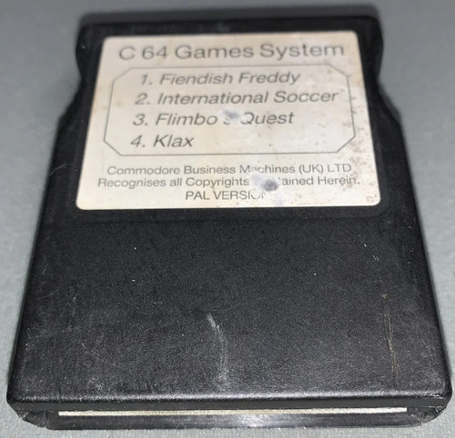 C64 games system - games,
