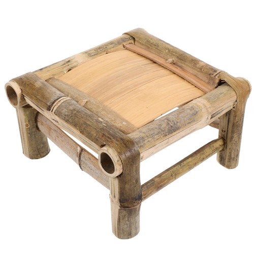 Small bamboo stool - small,