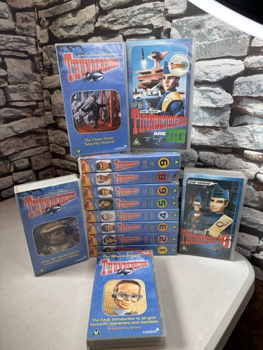 Vintage thunderbirds vhs - vintage,