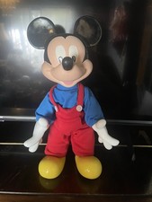 Vintage Mickey Mouse Figurine By Kenleys For Disney - Hand Painted