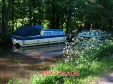 PHOTO  PONTYMOEL PARSLEY BY THE CANAL CRUISER 'SKIPPY' MOORED ON THE MONMOUTHSHI