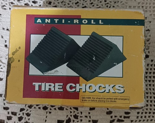 1950s rubber wheel chocks car - wheel,
