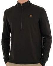 Fila Gold Half Zip Top Black