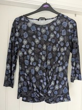 Mia Moda blue and black long