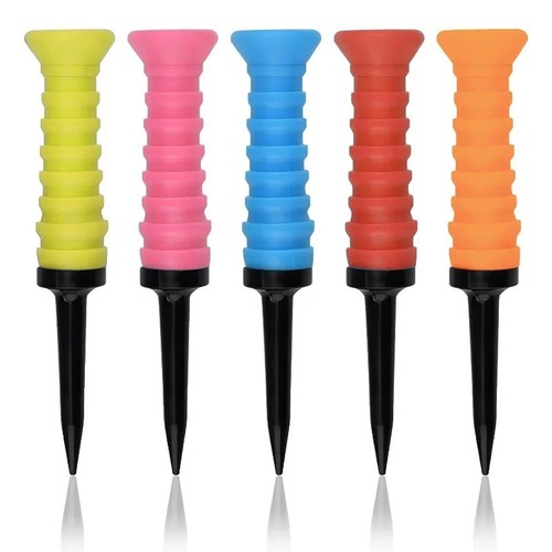 Rubber golf tees 5pcs - -, 83mm