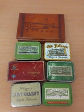 Vintage Tobacco,Cigar Cigarette Tins Boxes  -inc   Golden Virginia ,Old Holborn,