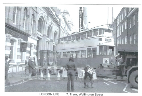 London life tram being - london,