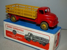 Dinky Super  Toys 531 Leyland Comet Lorry red & yellow
