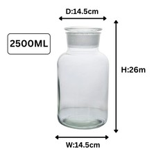 Apothecary Bottles Amber Clear
