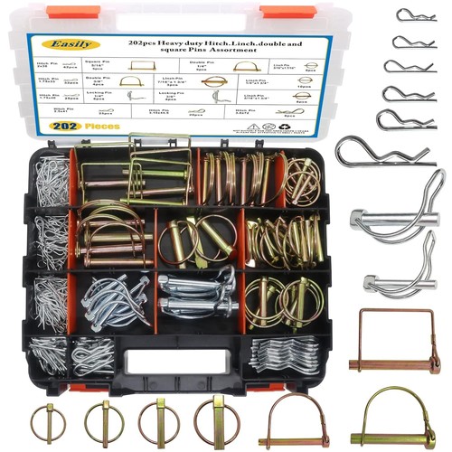 202pcs hitch pins clip - pins,