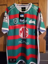 S /Sydney Rabbitohs medium adult away rugby league shirt,22/23 season.With tags 