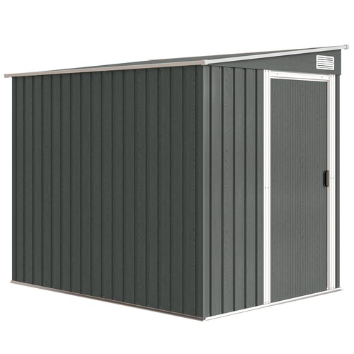 5ft galvanised metal shed - 5ft,