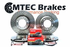 FRONT REAR BRAKE DISCS & PADS