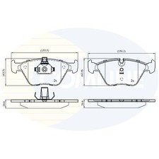 Brake Pads Set For Rover MG