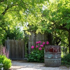 Original Vintage Metal Dolly Tub Planter