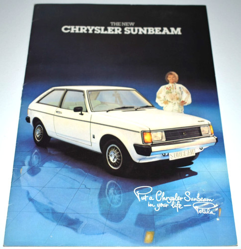 Chrysler sunbeam sales - sunbeam,