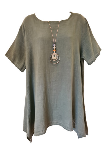 Made italy cotton necklace - in,