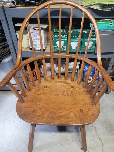 Oak chair in height - -35,