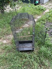 Tall  Bird cage, Black Edition Suitable For Large Birds