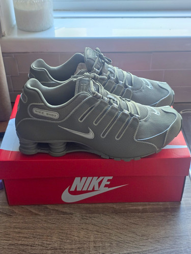 Nike shox men green low - nike, men's