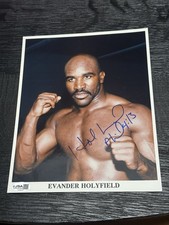 Evander Holyfield Signed