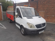 2012 Mercedes sprinter 2.1 diesel lwb pickup with tail lift  recovery tipper van