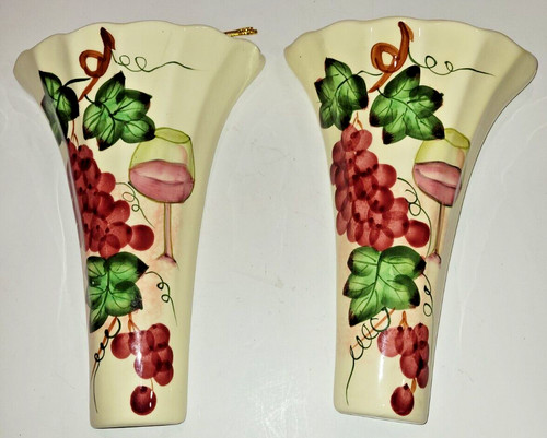 Pair ceramic wall - 9.5",