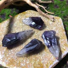 Raw Super Seven Melody Stone Crystal Quartz Healing Chakras x4 25g 3.5-5cm