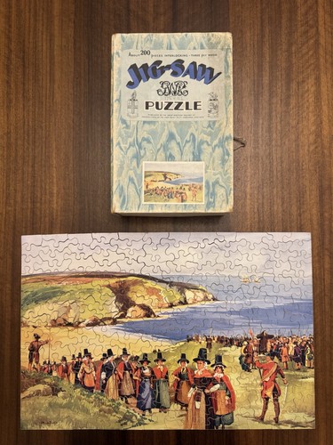 Gwr chad valley wooden jigsaw - chad,