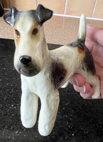 Fox terrier figurine 12cm - figurine,