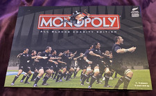 MONOPOLY  ALL BLACKS CHARITY EDITION , BY SKYSPORT ,SUPER RARE , ONLY 400 MADE