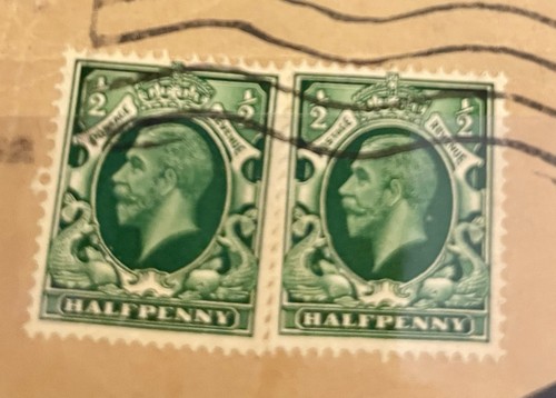 Two king george - green, half