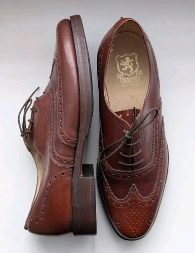 Saxone brogue leather - brogue,