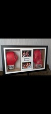 Muhammad Ali George Foreman Signed Gloves