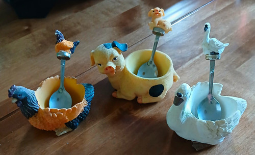 Ceramic animal egg - ceramic, cup