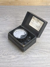 Vintage FERRANTI Volt Meter In Original Box Case - Untested