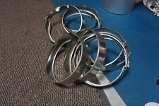 job lot Poujoulat Therminox twin wall flue pipe brackets clamps 130mm CMI 130 TZ