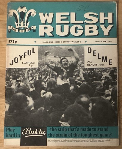 Welsh rugby magazine december - welsh,