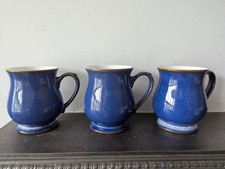 3 x Denby Imperial Blue