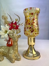 Vintage Mosaic Candle Lamp