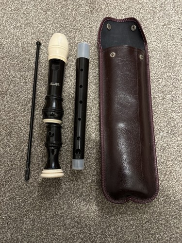 Aulos 209 recorder with - 209-e,