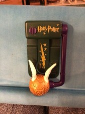Used Vintage Harry Potter Golden Snitch Book Light Clip On Reading Light Sealed